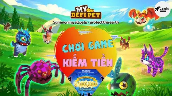 game kiếm tiền - My DeFi Pet