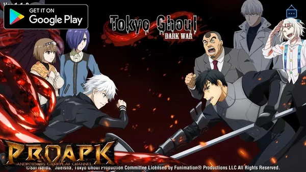 game anime - Tokyo Ghoul: Dark War