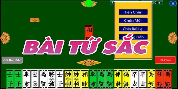 game bài tứ sắc - Bài Tứ sắc (Bài 4 lá)