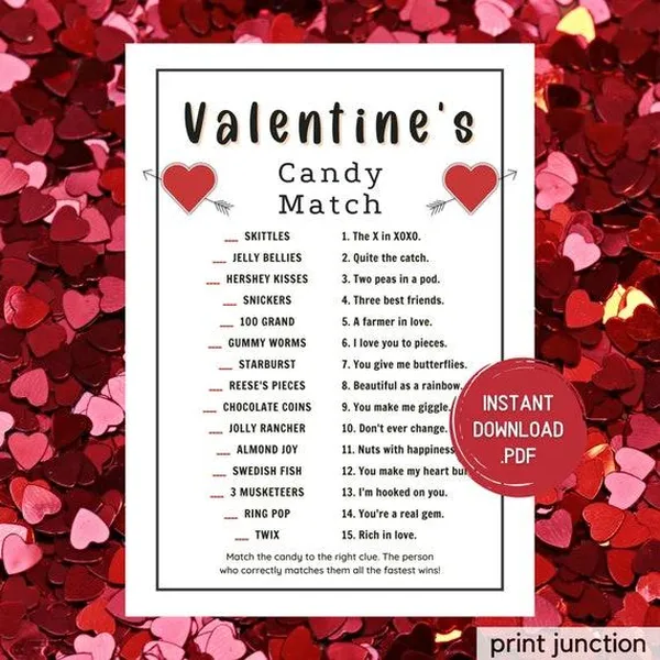 game valentine - Valentine's Match 3